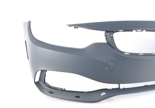 Paragolpes delantero imprimado OEM 51117496128 para BMW F32, F33, F36. Pieza original BMW.