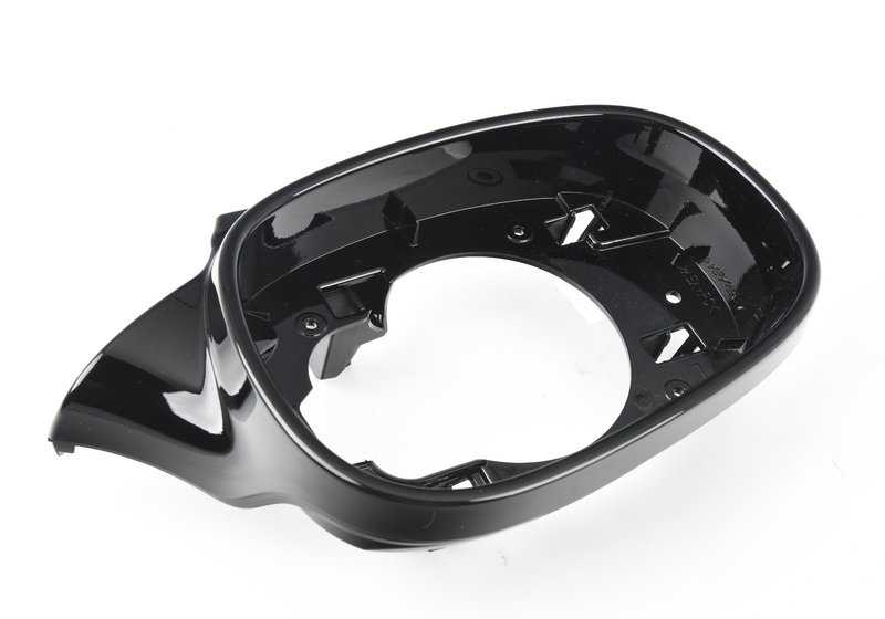 Soporte izquierdo para retrovisor exterior Shadow-Line OEM 51167220561 para BMW E81 {116d,116i} compatibles. Original BMW.