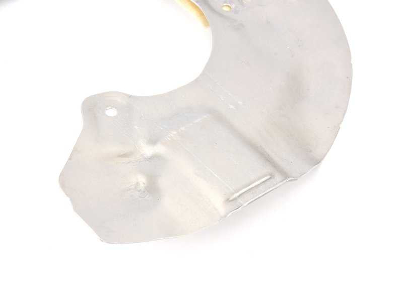 Protector de freno delantero izquierdo OEM 34106877547 para BMW F40, F44, F48, F39 y MINI F56, F54, F60. Pieza original BMW y MINI.