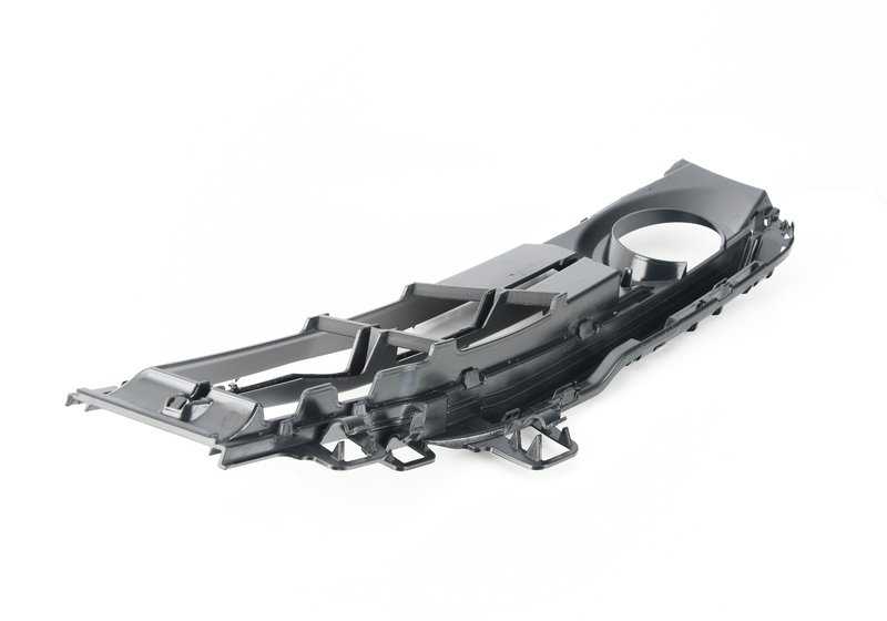 Rejilla delantera izquierda semiabierta OEM 51117396887 para BMW F30, F30N, F31, F31N. Pieza original BMW.