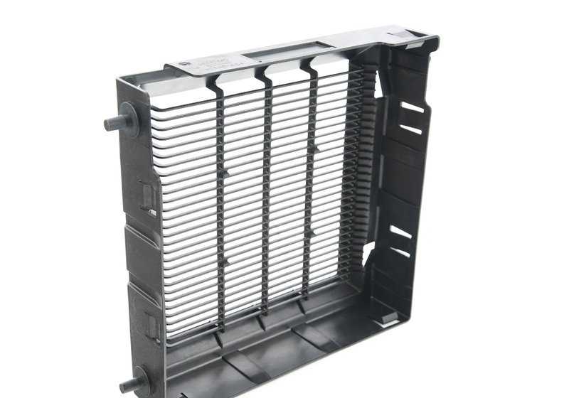 External coolant radiator frame for BMW F90, G30, G31 6 Series G32, 7 Series G11, 8 Series F91 (OEM 17118742470). Genuine BMW