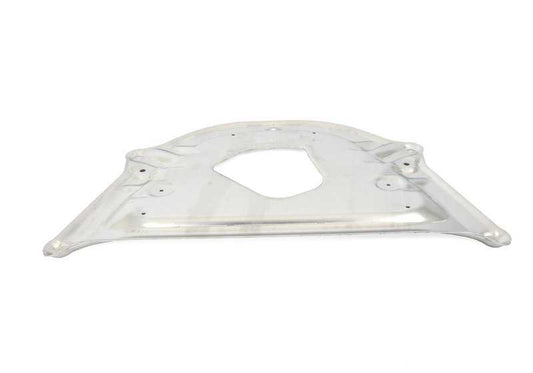 Placa de refuerzo delantera OEM 31116759878 para BMW E60, E61, E63, E64. Original BMW.