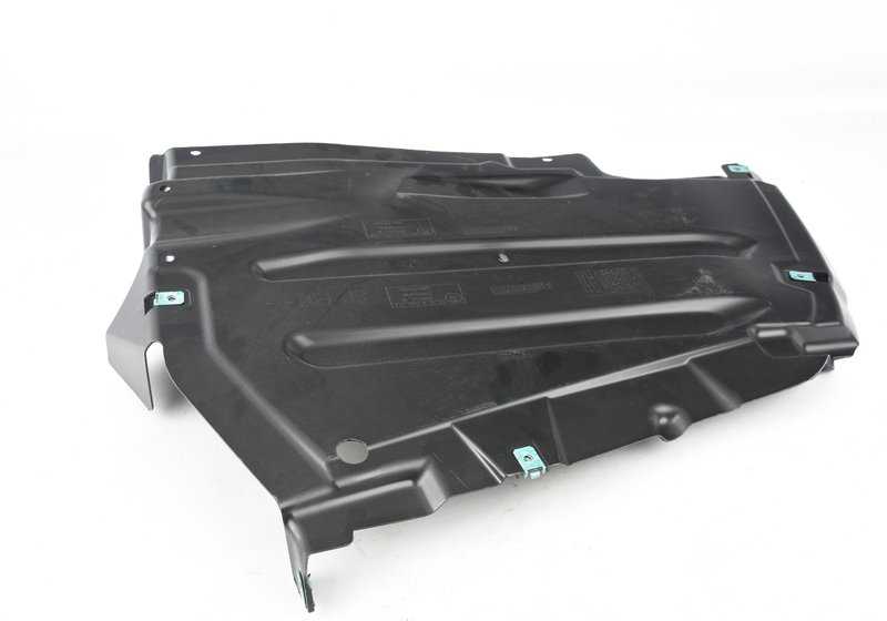 Protector de bajos con filtro de carbón activo OEM 51758044374 para BMW E92, E93. Original BMW.
