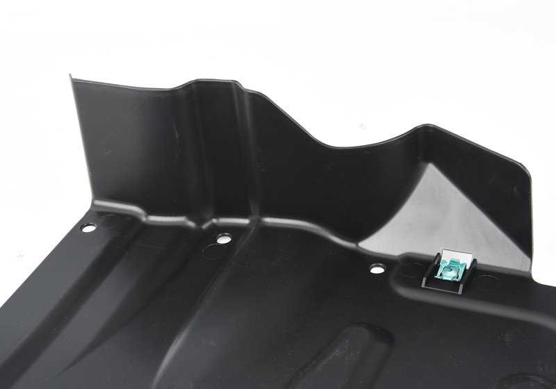 Protector de bajos con filtro de carbón activo OEM 51758044374 para BMW E92, E93. Original BMW.