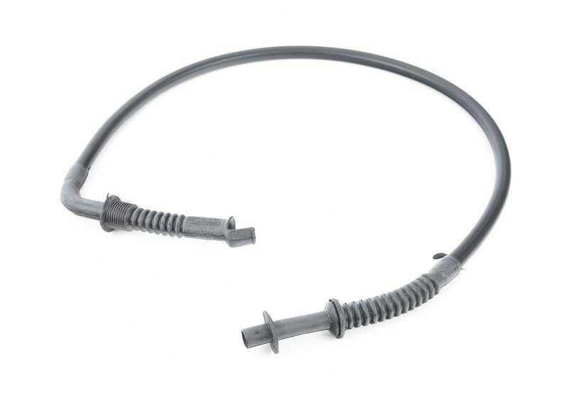 OEM 41217039233 rear water drain tube for BMW 5 E60 series (520Li models, 520d) with sunroof. Compatible with manual and automatic versions. Original BMW.