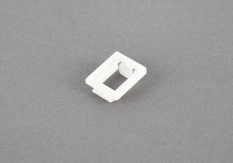 Clip respaldo asiento OEM 52109157195 para BMW E60, E60N, E61, E61N, F10, F11, F18, F01, F02, F04. Pieza original BMW.