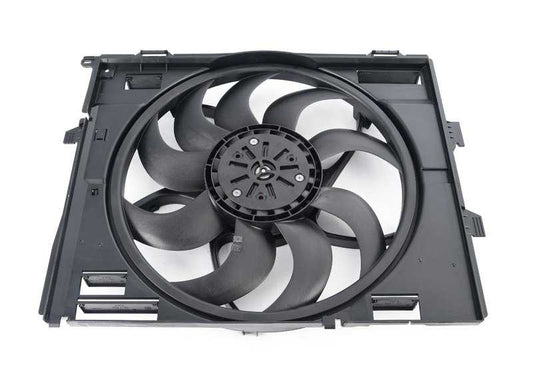 Fan frame with fan for BMW 2 Series F22, F22N, 3 Series F30N, F31N, 4 Series F32, F36 (OEM 17428625441). Original BMW