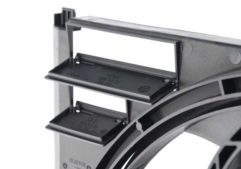 Fan frame with fan for BMW 2 Series F22, F22N, 3 Series F30N, F31N, 4 Series F32, F36 (OEM 17428625441). Original BMW