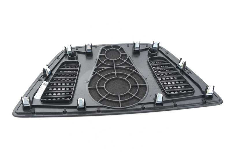 Rejilla altavoz central salpicadero OEM 51459399315 para BMW X5 G05, F95, X6 G06, X7 G07. Original BMW.