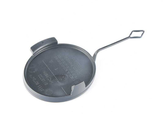 Tapa gancho remolque delantera imprimada OEM 51118080705 para BMW F44. Original BMW.