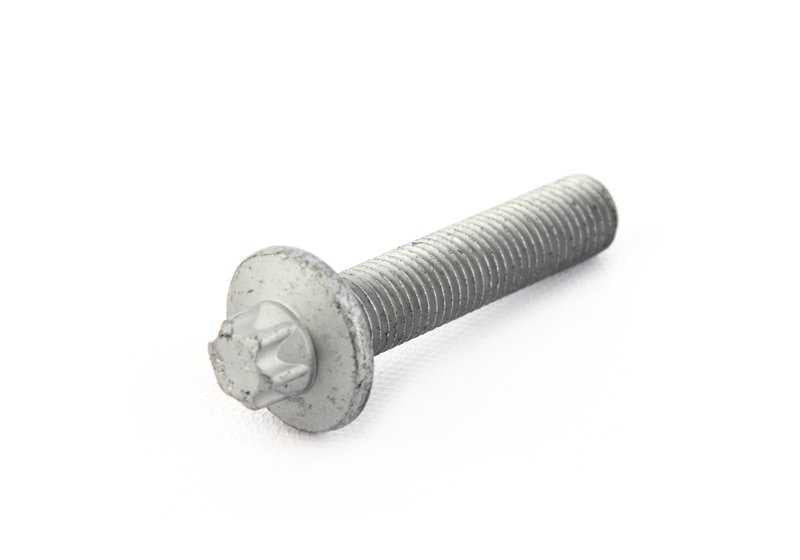 Tornillo autorroscante M12X1,5X57 OEM 07148836182 para BMW {F40, F52, F44, F45, F45N, F46, F46N, F48, F48N, F49, F49N, F39} y MINI {F54, F54N, F55, F55N, F56, F56E, F56F, F56N, F57, F57F, F57N, F60, F60N}. Original BMW y MINI.