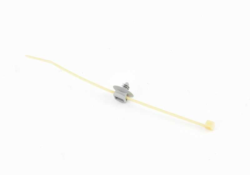 Brida sujeta cables con soporte OEM 12512247487 para BMW F40, F44, F45, F46, E46, E60, E61, F07, F10, F11, F48, F39 y MINI F54, F55, F56, F57, F60 y Motorrad K21, K22, K23, K32, K33, K34, K35. Original BMW, MINI y Motorrad.