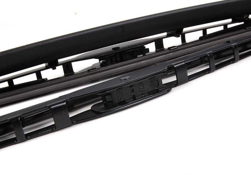 Juego de escobillas limpiaparabrisas delanteras OEM 61610443590 para BMW X3 E83 (modelos 1.8d, 2.0d, 2.0i, 2.0sd, 2.5i). Original BMW.