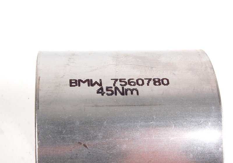 Conector de tubo / Abrazadera de escape Ø70 mm OEM 18307560780 para BMW {F20, F21, F40, F70, F22, F23, F44, F45, F46, G42, U06, F74, F78, G87, F30, G20, G21, G28, G80, G81, G22, G23, G26, G82, G83, E39, E60, E61, F07, F10, F11, G30, G31, G60, F06, F