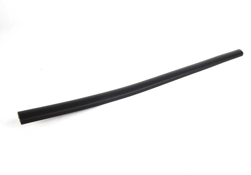 Moldagem de borracha frontal esquerda OEM 51111839275 para BMW E24. BMW original.