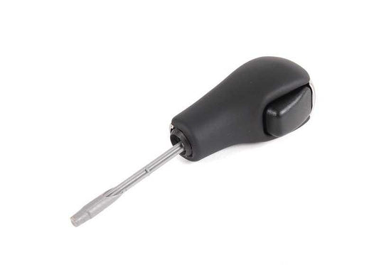 Alavanca de mudança de couro para BMW 5 E60 Series, E61, Série 6 E63, E64 (OEM 25167585790). BMW original.