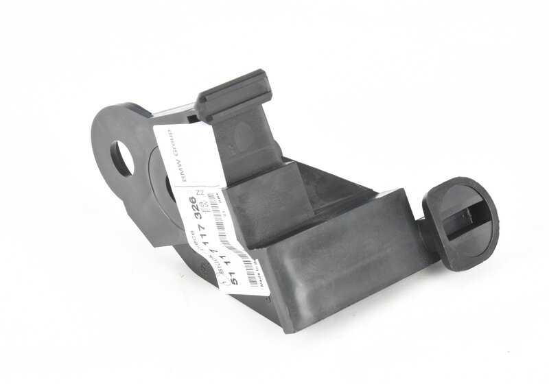 Soporte lateral derecho para BMW Serie 3 E46 (OEM 51117117326). Original BMW