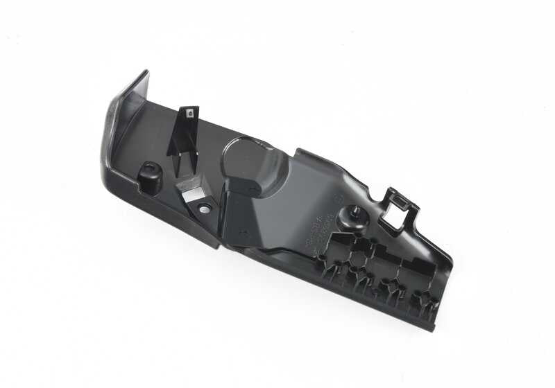 Tapa interior izquierda del asiento OEM 52106979325 para BMW E81, E82, E88, E90, E91, E92, E93. Pieza original BMW.