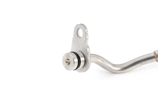 Tubería de aceite turbo OEM 11427934654 para BMW F90, G30, G11, G12, F91, F92, F93, G14, G15, G16, G05, G06, G07. Original BMW.