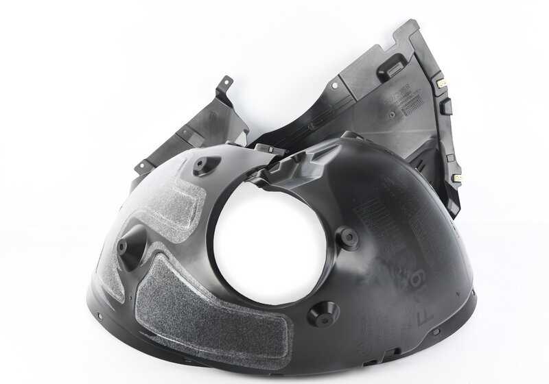 Cubierta paso de rueda delantero derecho OEM 51717427920 para BMW X2 F39. Recambio original BMW.