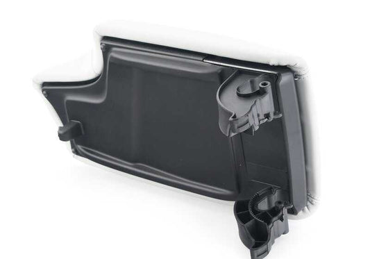Accoudoir central en cuir Silverstone-2 OEM 51168057535 pour BMW F80 M3, F82 M4, F83 M4. Véritable BMW.