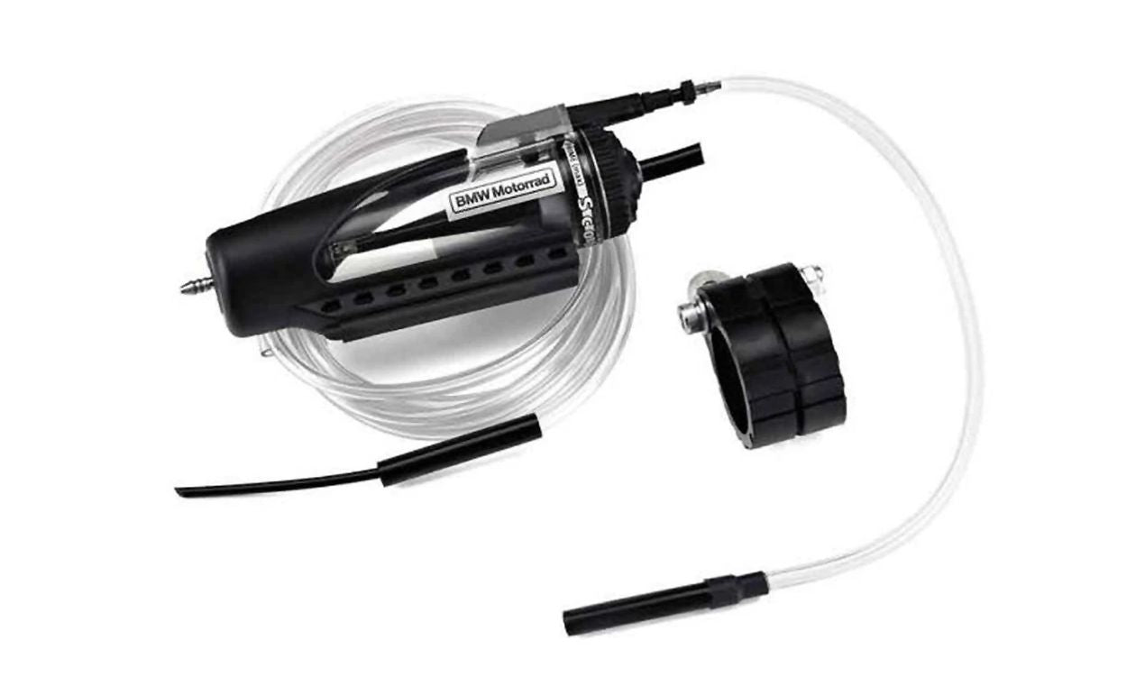 Sistema automático de engrase de cadena OEM 77108527720 para BMW Motorrad F 700 GS, F 650 GS, F 800 GS, F 800 R, F 800 GS Adventure. Original BMW Motorrad.