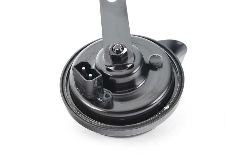 Bocina (claxon) OEM 61331374440 para BMW E30, E32, E34. Original BMW.