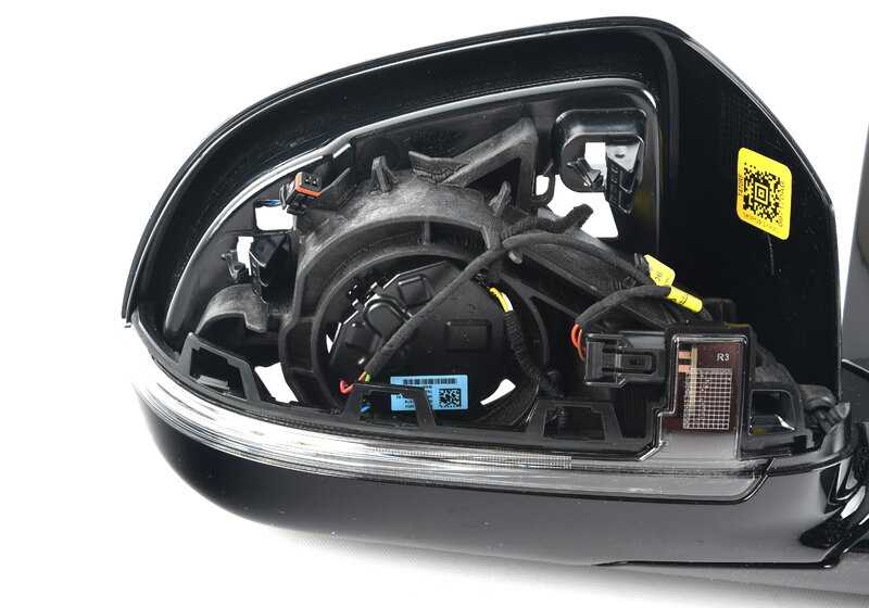Specchio esterno riscaldato per BMW X5 G05, x7 G07 (OEM 51168738316). BMW originale