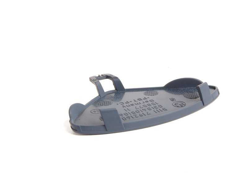 Tapa gancho de remolque imprimada OEM 51117228111 para BMW Z4 E89 (sDrive18i, sDrive20i, sDrive23i). Original BMW.