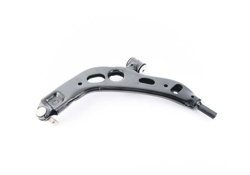 Brazo de suspensión delantero derecho con silentblock OEM 31126879844 para MINI F40, F44, F45, F46, F48, F39, F54, F60 y BMW F40. Original MINI y BMW.