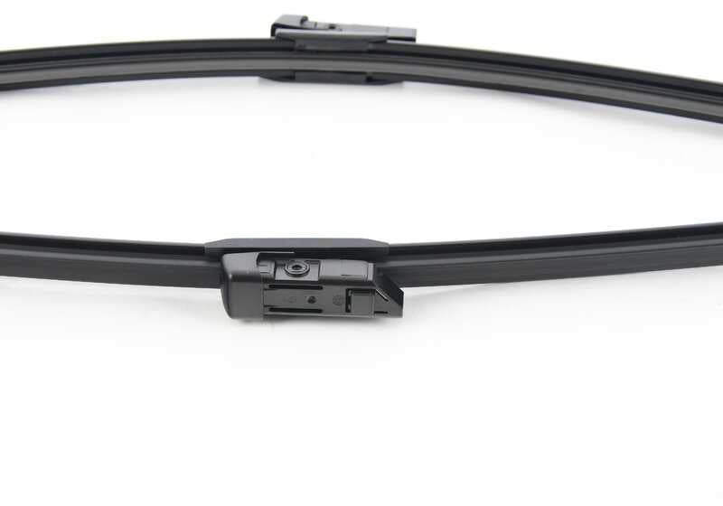 Juego de limpiaparabrisas delanteros OEM 61615A27D68 para BMW X1 F48, F48N, F49, F49N. Visibilidad perfecta incluso a alta velocidad y con mal tiempo. Original BMW.