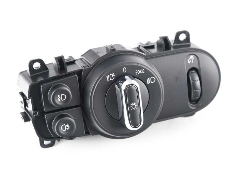 Interruptor de luces OEM 61315A25471 para MINI F56, F55, Clubman F54, Cabrio F57... y más. Original MINI.
