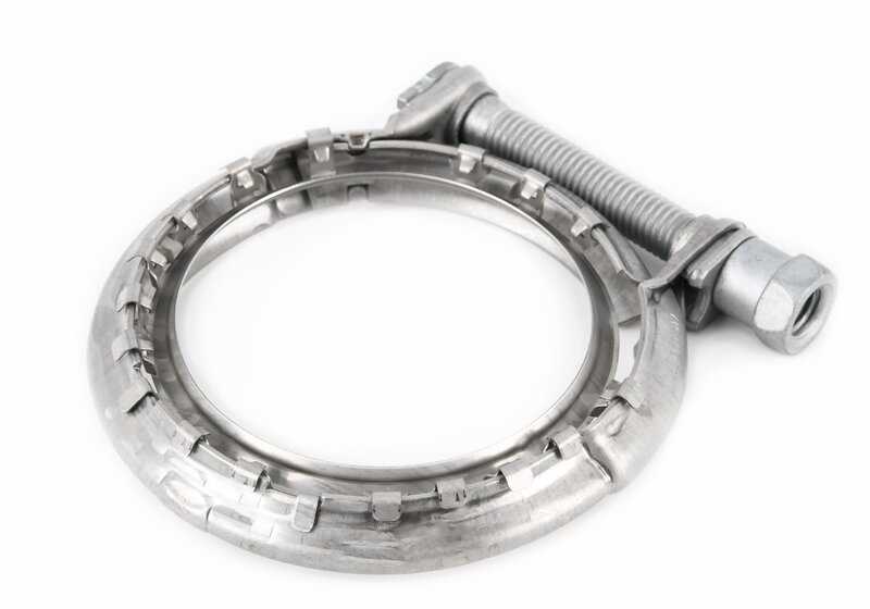 Abrazadera de escape V-Band OEM 18305A04BD5 para MINI F20, F40, F44, F45, F46, F48, F39, F55, F56, F57, F54, F60. Original MINI.