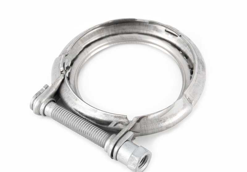 Abrazadera de escape V-Band OEM 18305A04BD5 para MINI F20, F40, F44, F45, F46, F48, F39, F55, F56, F57, F54, F60. Original MINI.