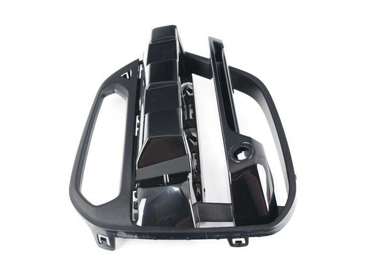 Rejilla delantera derecha con sensor PDC OEM 51117420872 para BMW X3 G01. Original BMW.