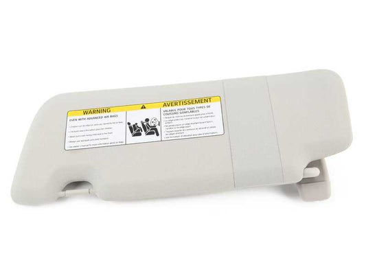 Parasol iluminado derecho Satellite Grey OEM 51167424698 para MINI Countryman F60, F60 LCI. Original MINI.