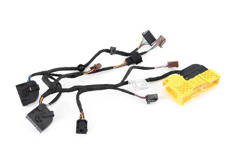 Cableado asiento lado acompañante OEM 61129258240 para BMW F32, F33, F36. Original BMW.