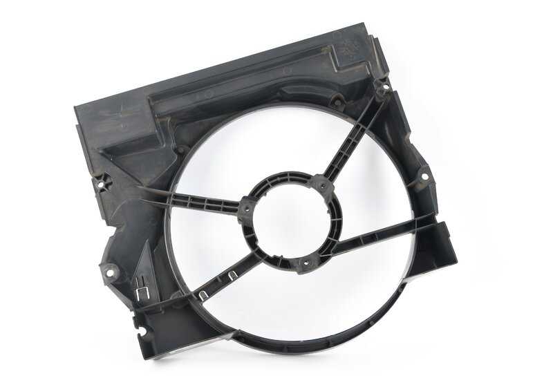 Marco de soporte de ventilador OEM 64546905616 para BMW E36 y Z3. Repuesto original BMW.