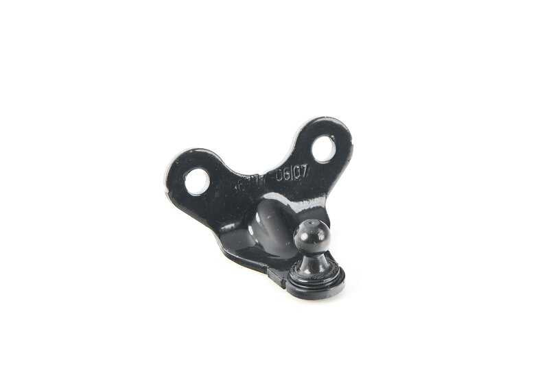 Soporte para amortiguador de gas del maletero OEM 51247296777 para BMW i3 (I01) 60Ah y 120Ah con y sin Range Extender. Modelos: 1Z21, 1Z22, 1Z23, 1Z41, 8P21, 8P22, 8P23, 8P41, 8P42, 8P43. Original BMW.