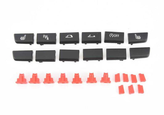 Reparaturspiel für Tastenmodul Central Console OEM 61319120028 für BMW E88. Originaler BMW Ersatz. Ideal, wenn die Dashboard -Steuerelemente nicht gut funktionieren.