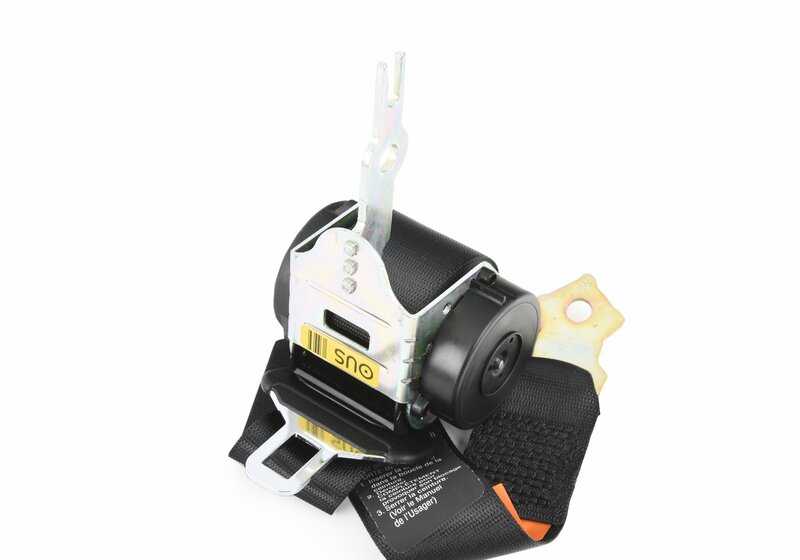 OEM 72118201017 rear seat belt for BMW E46. Original BMW.