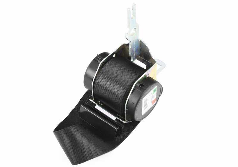OEM 72118201017 rear seat belt for BMW E46. Original BMW.