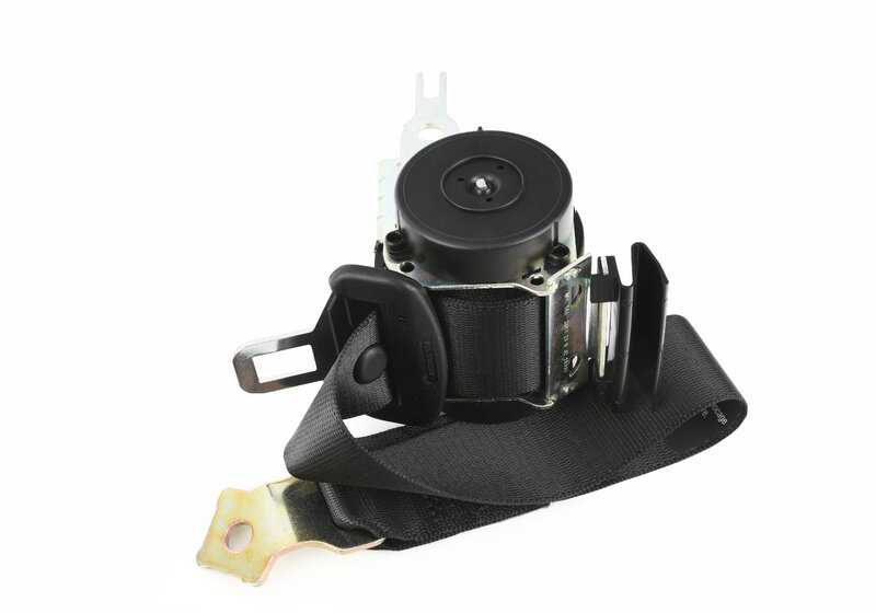 OEM 72118201017 rear seat belt for BMW E46. Original BMW.
