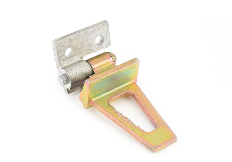 Bisagra de puerta de aluminio inferior derecha OEM 41518169834 para BMW E36. Original BMW.
