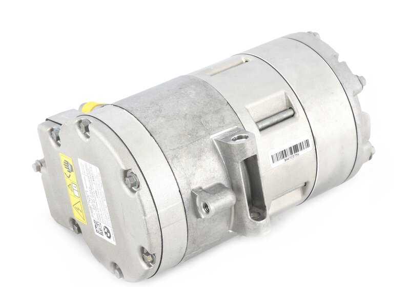 Compresor de aire acondicionado eléctrico OEM 64529496106 para BMW F45, F30, G20, G21, G30, G31, G11, G12, F48, F39, G01, F15, F60. Original BMW.