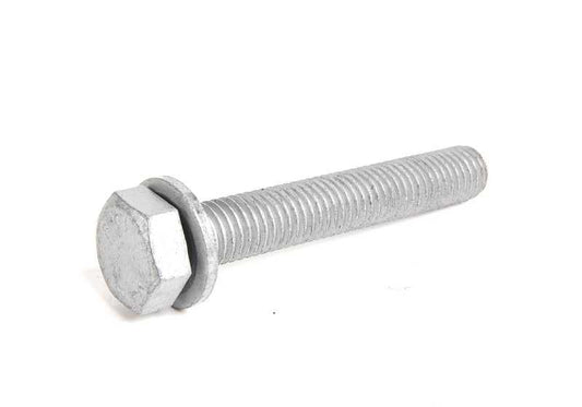 Tornillo hexagonal M10x65 OEM 07119905562 para BMW {F20, F20N, F21, F21N, E30, E91, E91N, F30, F30N, F31, F35, F35N, G30, G30N, G31N, G60, G61, G11N, G12N, G70, G14, G15, G16, E84, G05, G05N, G06, G06N, G07, G07N} y MINI {F56E, F56F, F57F}. Original
