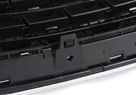 Parrilla delantera del capó negra OEM 51139812888 para MINI Countryman R60. Original MINI.