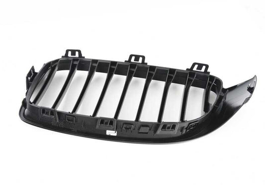 Rejilla embellecedora delantera derecha (color negro sport) OEM 51135A3D028 para BMW F32N, F33N, F36, F36N. Original BMW.