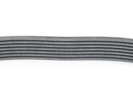 Correia acessória (Keilrippenrienm) OEM 11287631823 para BMW F90, F01, F02, F91, F92, F93. BMW original.