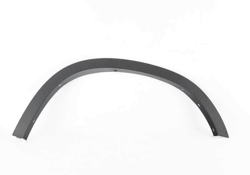 Embellecedor paso de rueda trasero izquierdo OEM 51129491675 para BMW X2 F39 (M35i, sDrive16d, sDrive18d, X2 20d). Original BMW.
